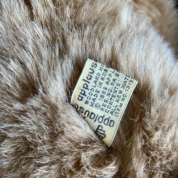 Vintage Applause Plush Puppy Golden Brown 1988 Hound Dog 16 Stuffy Long Ears 80s - Picture 10 of 13